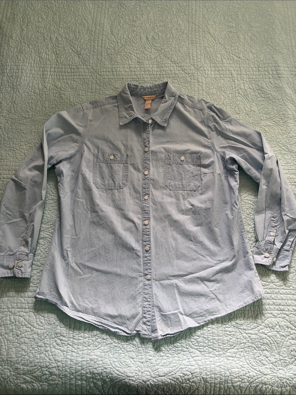 Bit & Bridle Chambray Women's Button-Down Shirt